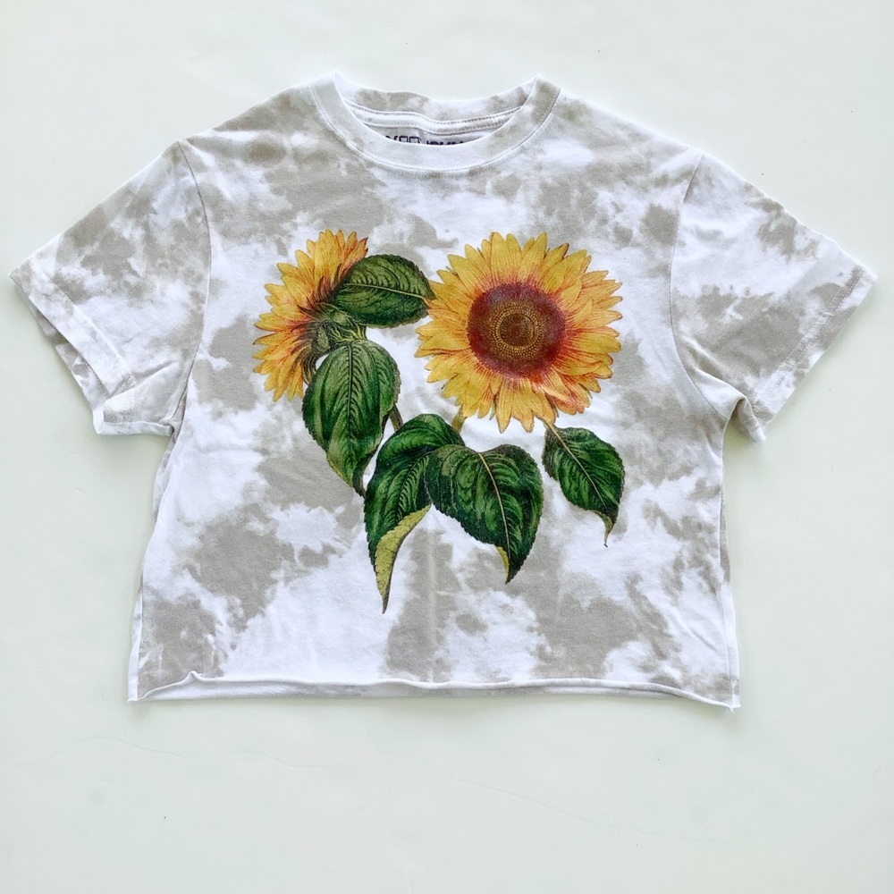 Sunflower crop top